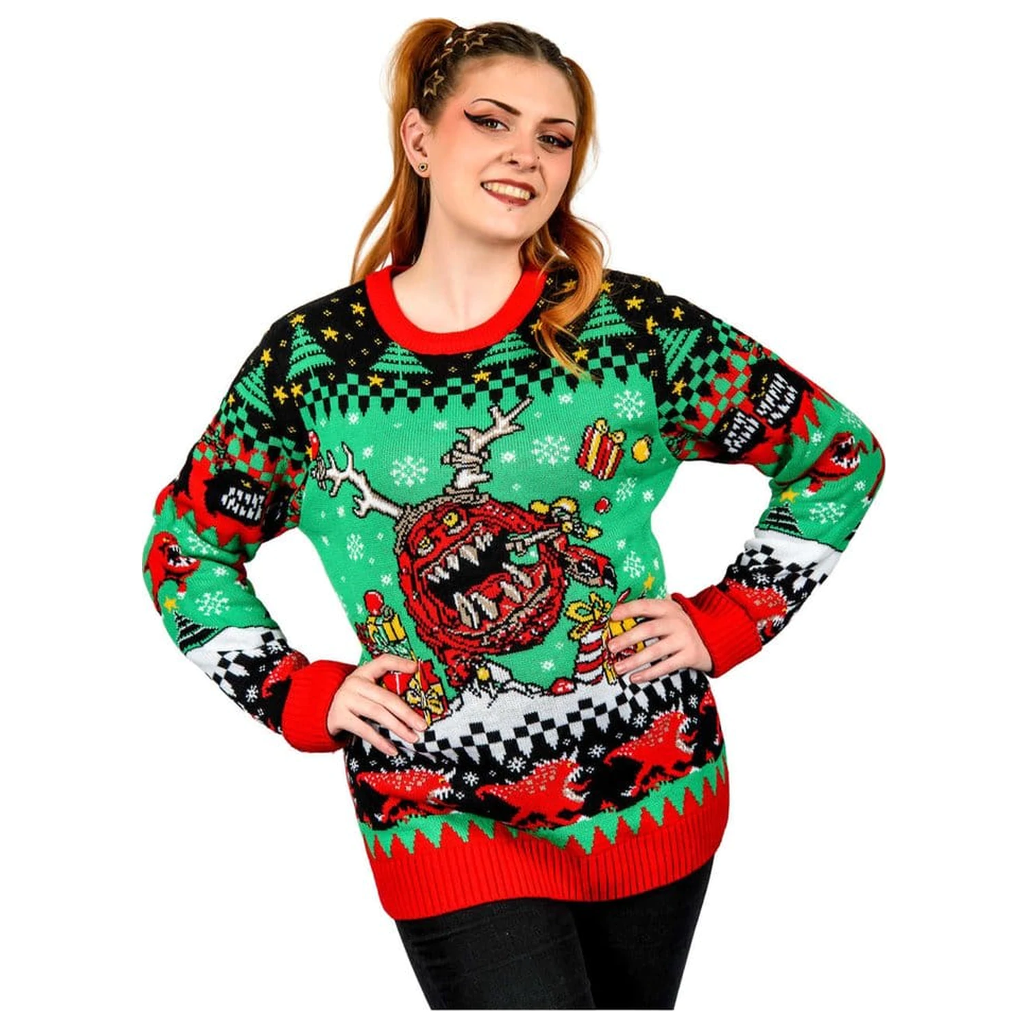 Warhammer 40,000 Weihnachtspullover Squig Produktfoto