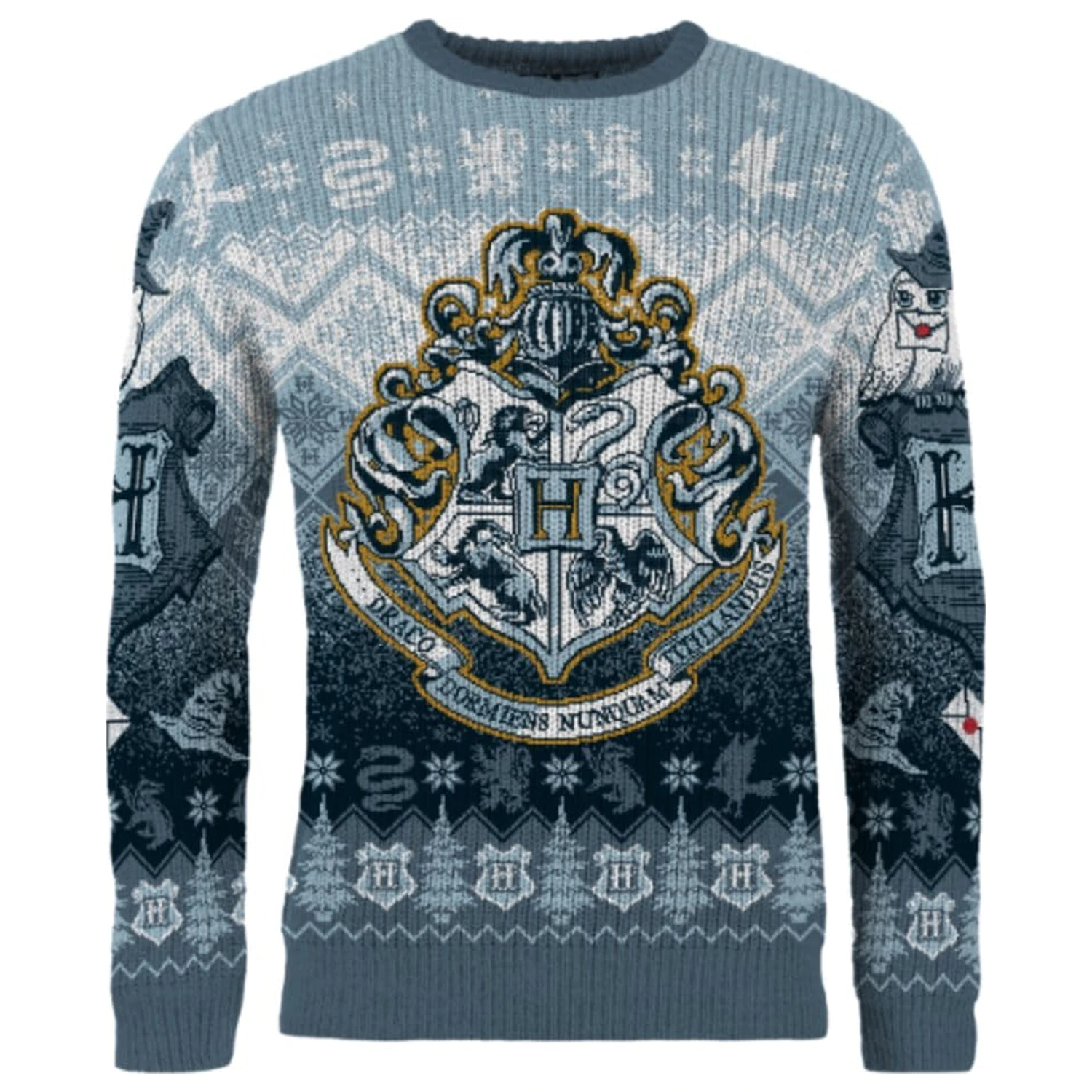 Harry Potter Hogwarts Weihnachtspullover Produktfoto