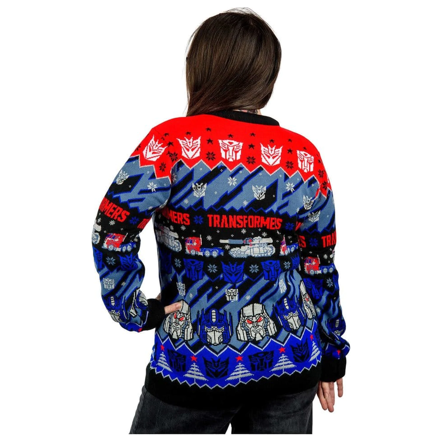 Transformers Weihnachtspullover Produktfoto