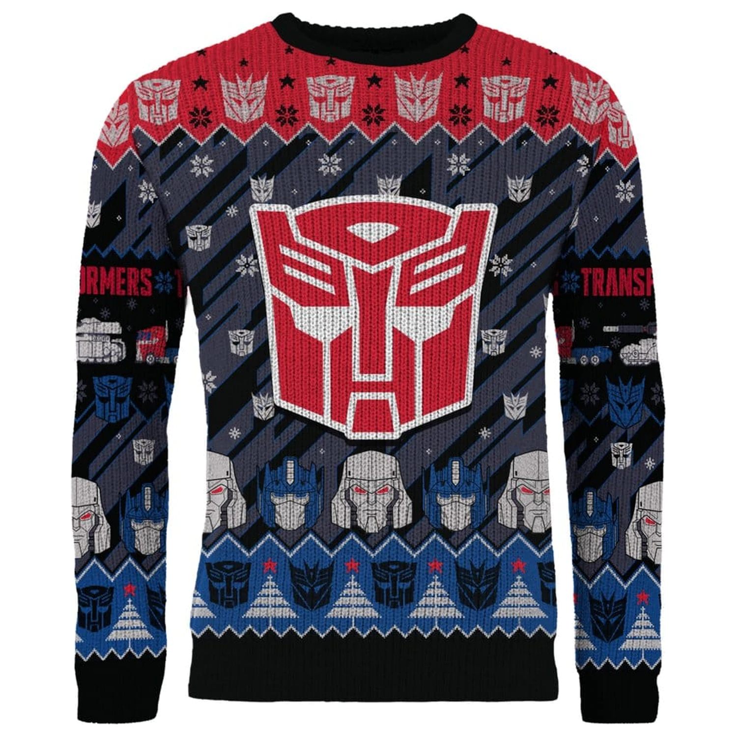 Transformers Weihnachtspullover Produktfoto