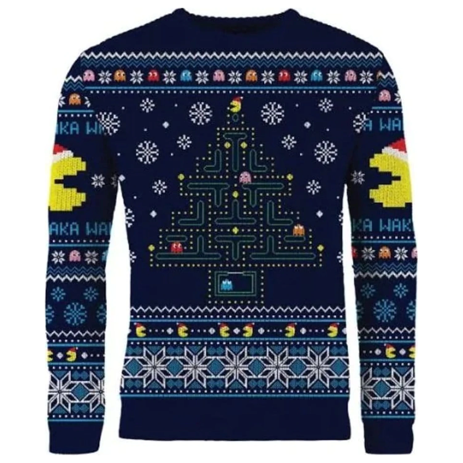 Pac-Man Weihnachtspullover Produktfoto