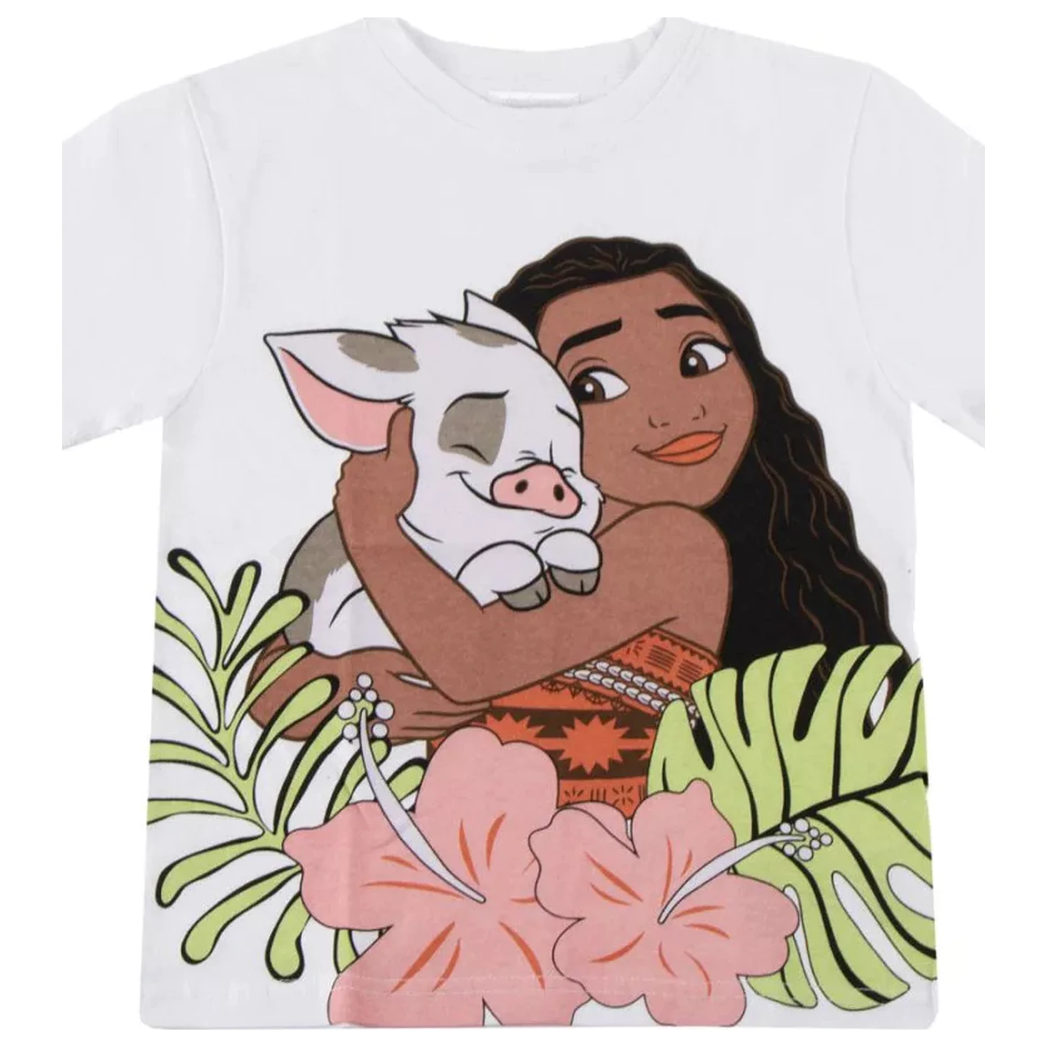 Disney Vaiana Pua Kinder Kurzarm-T-Shirt, Oberteil Produktfoto