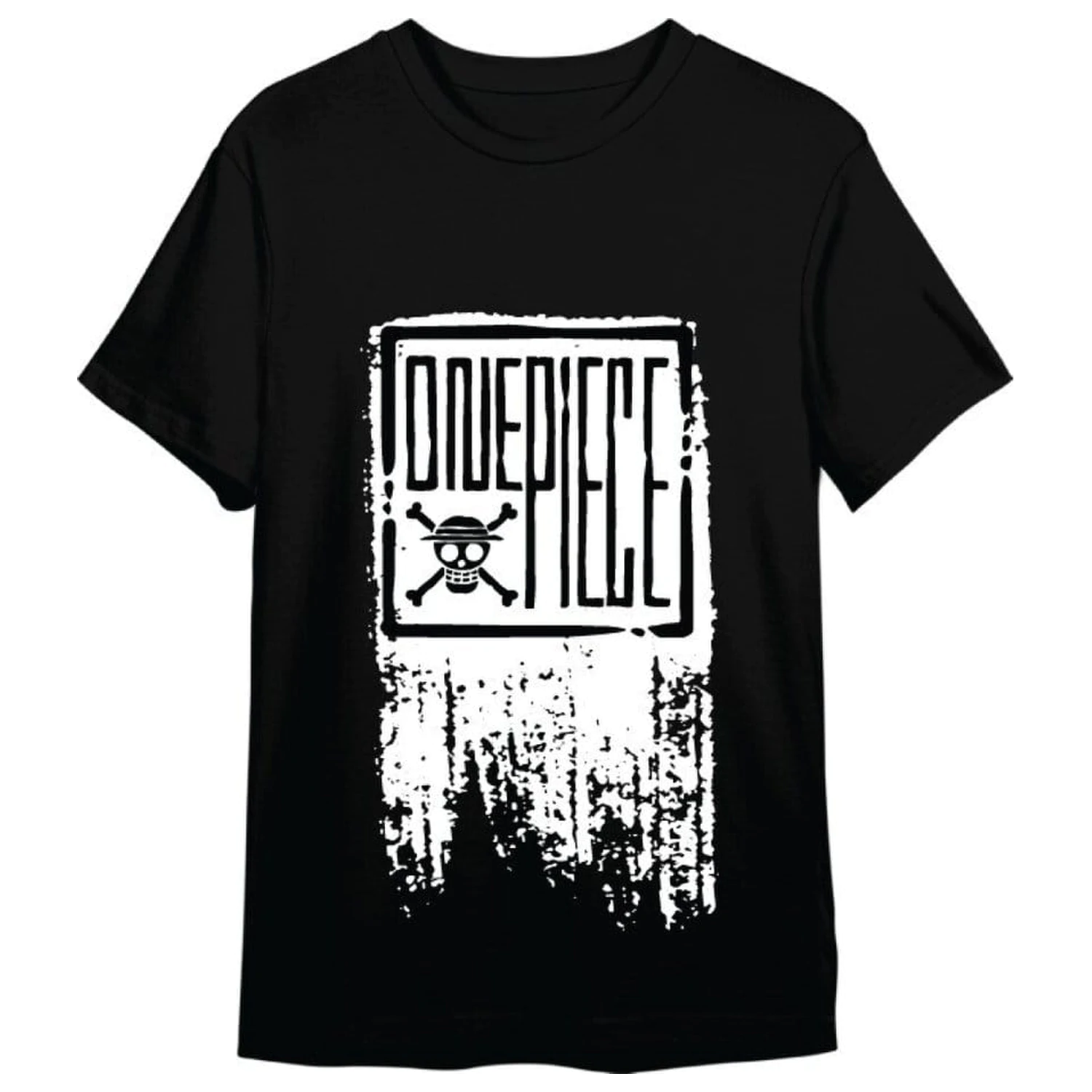 One Piece T-Shirt One Piece Logo schwarz Produktfoto
