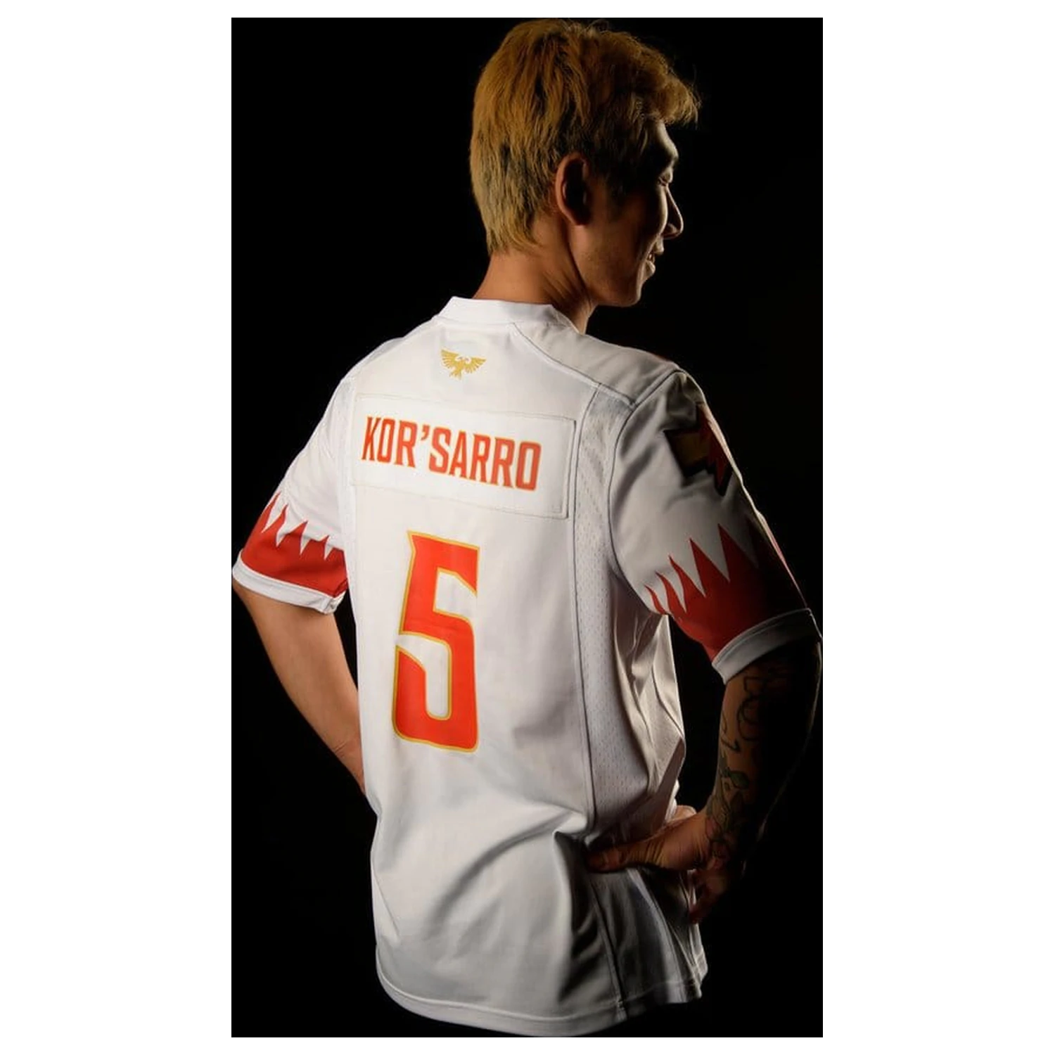 Warhammer 40,000 White Scar Sporttrikot Produktfoto