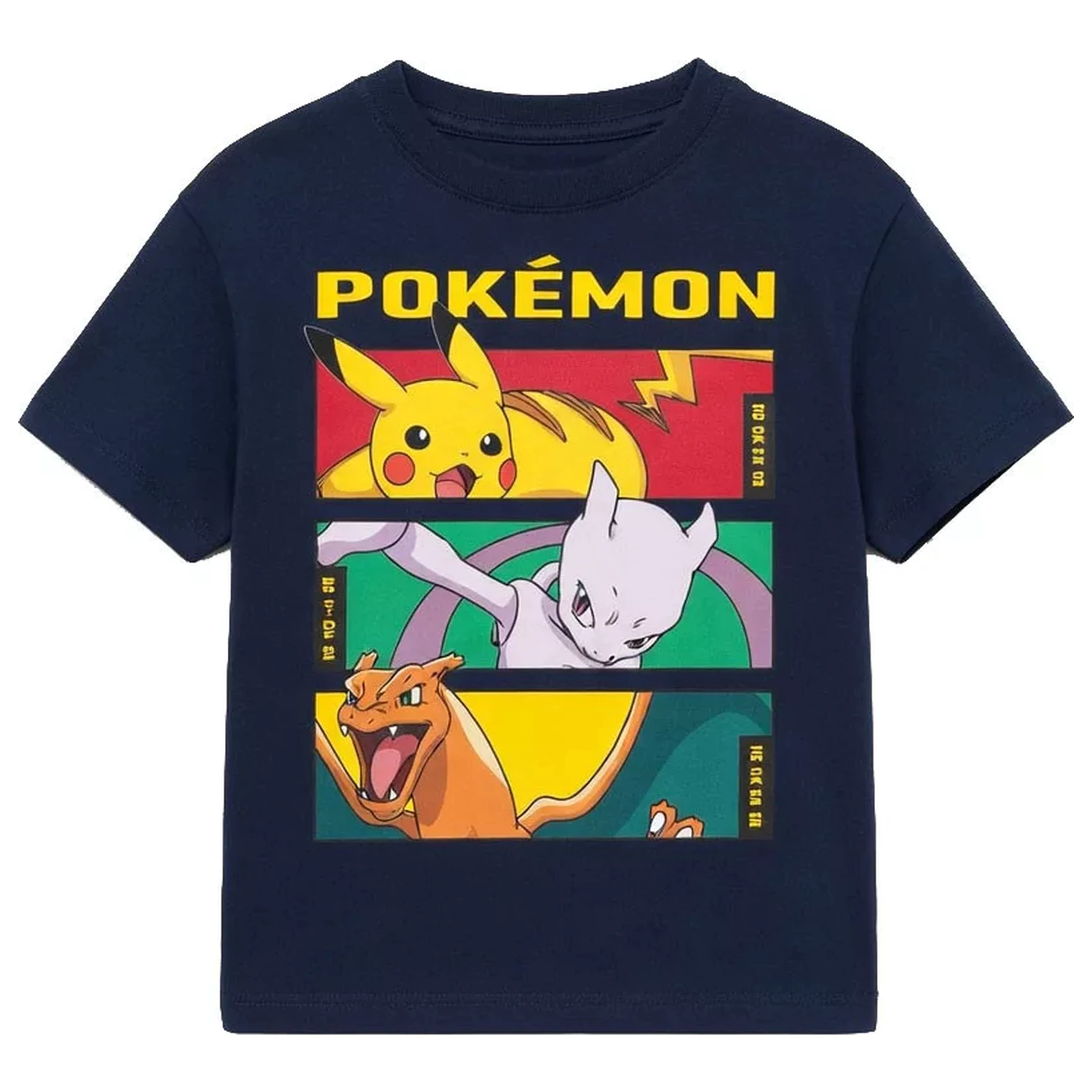 Pokémon Force Kinder Kurzarm-T-Shirt, Oberteil Produktfoto