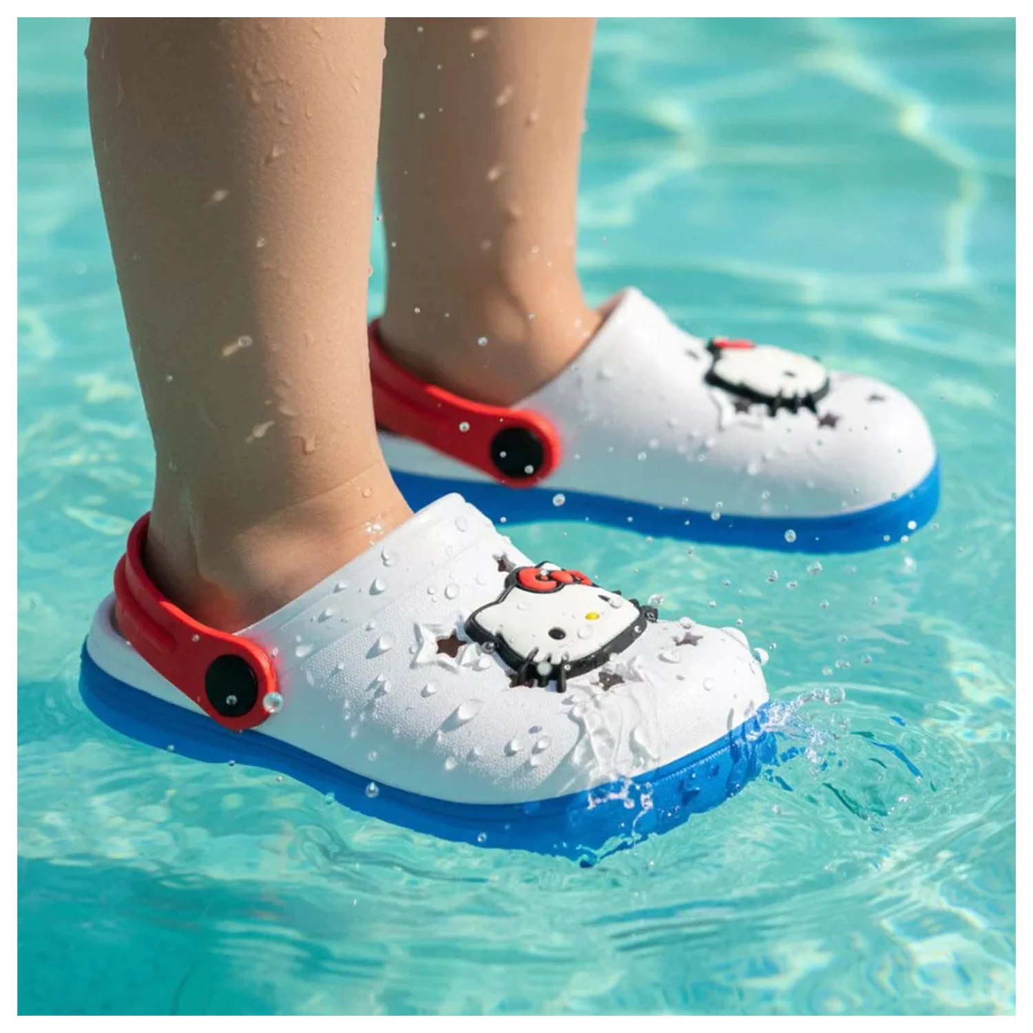 Hello Kitty Stars Premium Kinder Hausschuhe, Clogs Produktfoto