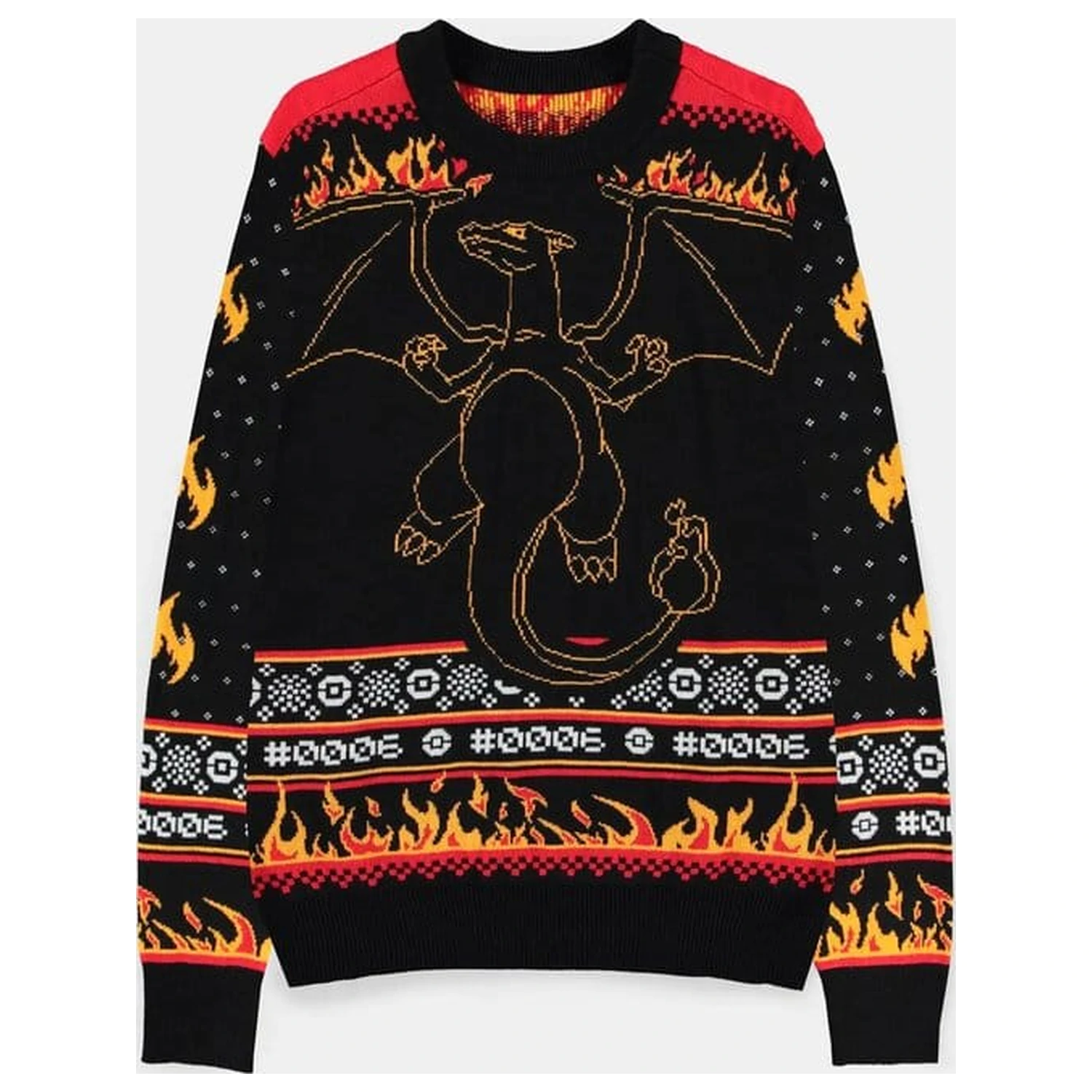 Pokémon Weihnachtspullover Charizard Produktfoto