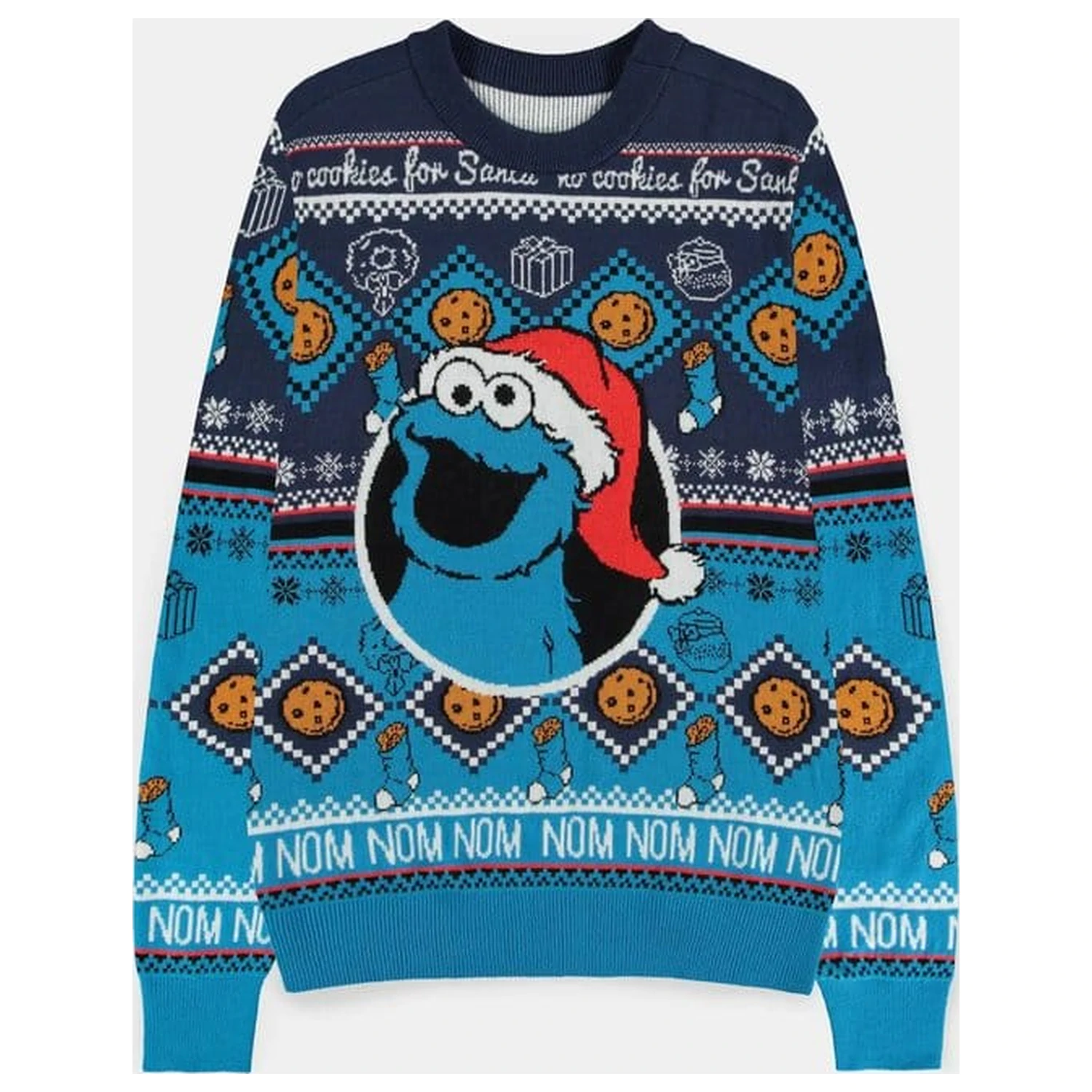 Sesame Street Christmas Pullover Cookie Monster Produktfoto