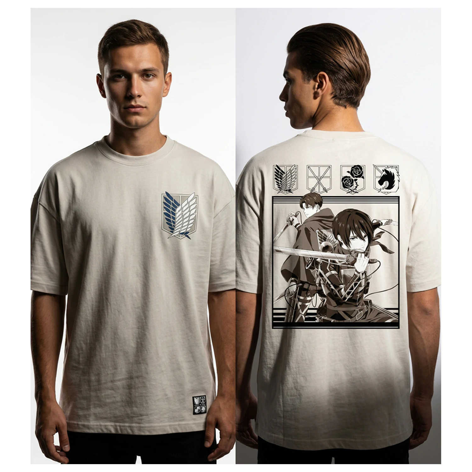 Attack on Titan Brigade Special Oversize T-Shirt Produktfoto