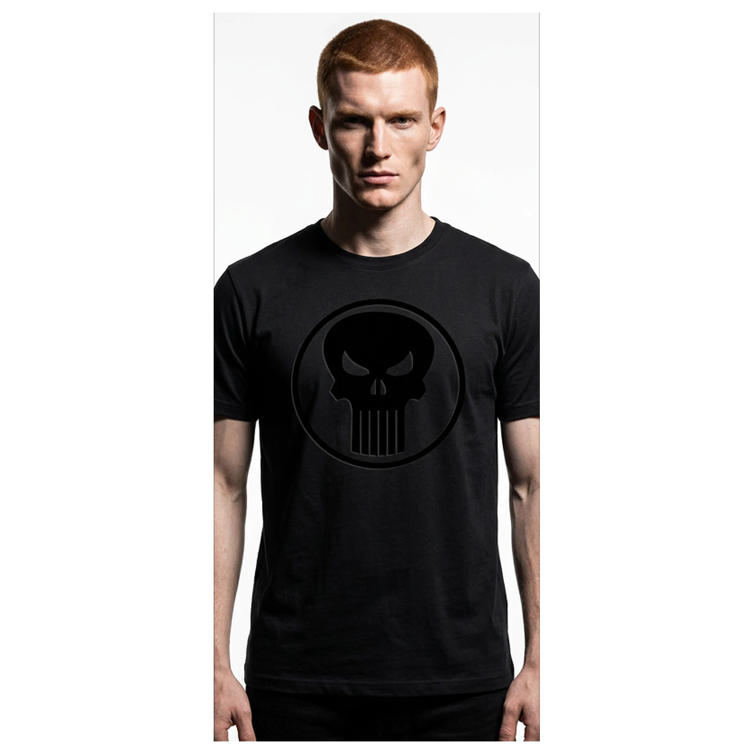 Marvel Punisher Skull 3D Print T-Shirt Produktfoto