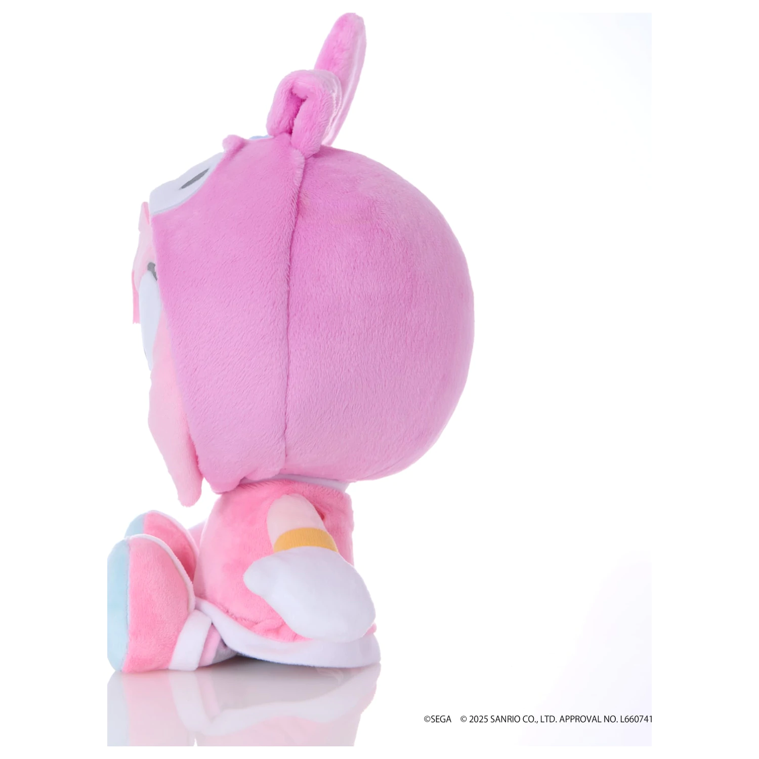 Sonic & Friends x Sanrio Amy x My Melody Plüschtier 24cm Produktfoto