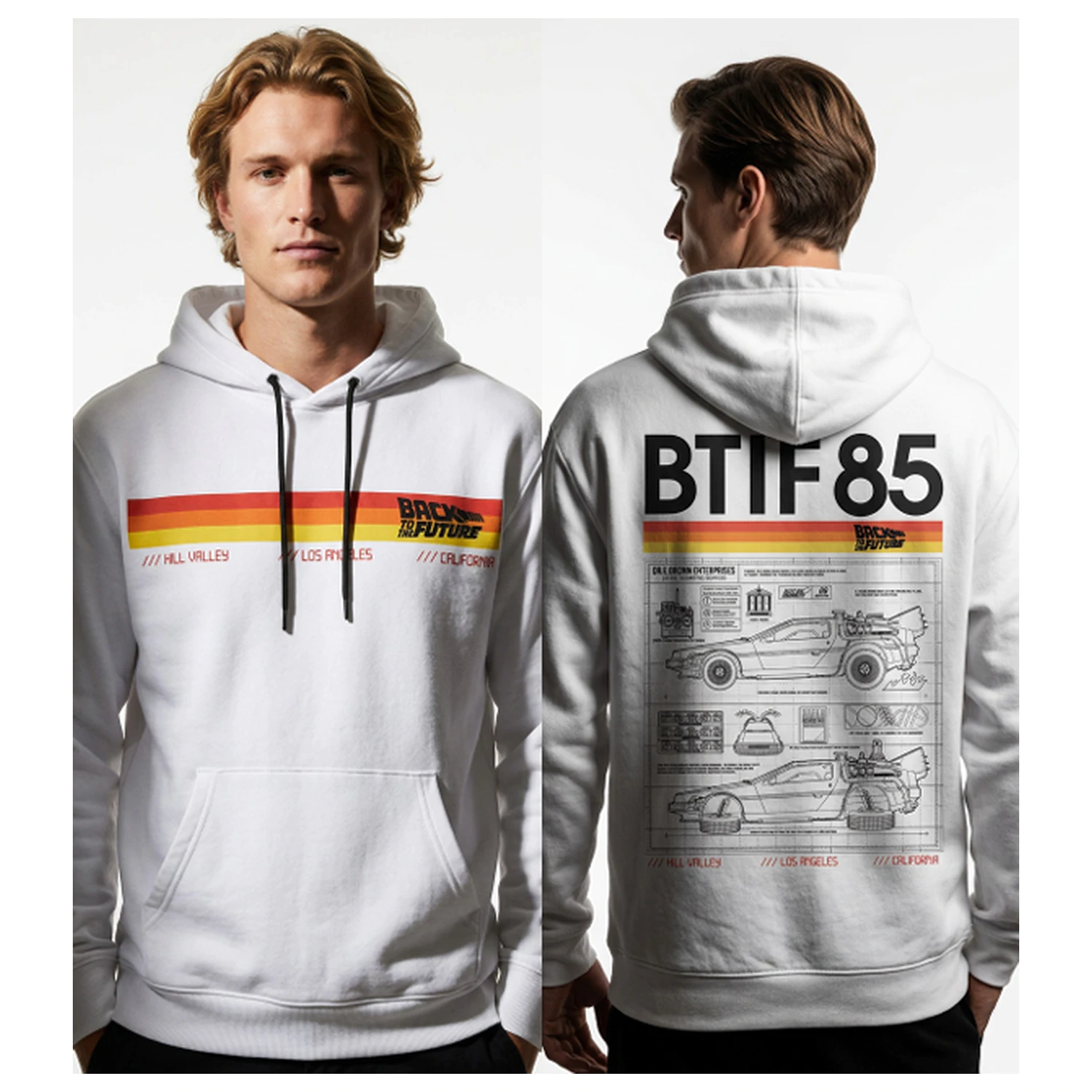 Back to the Future BTFF 35 Kapuzenpullover Produktfoto