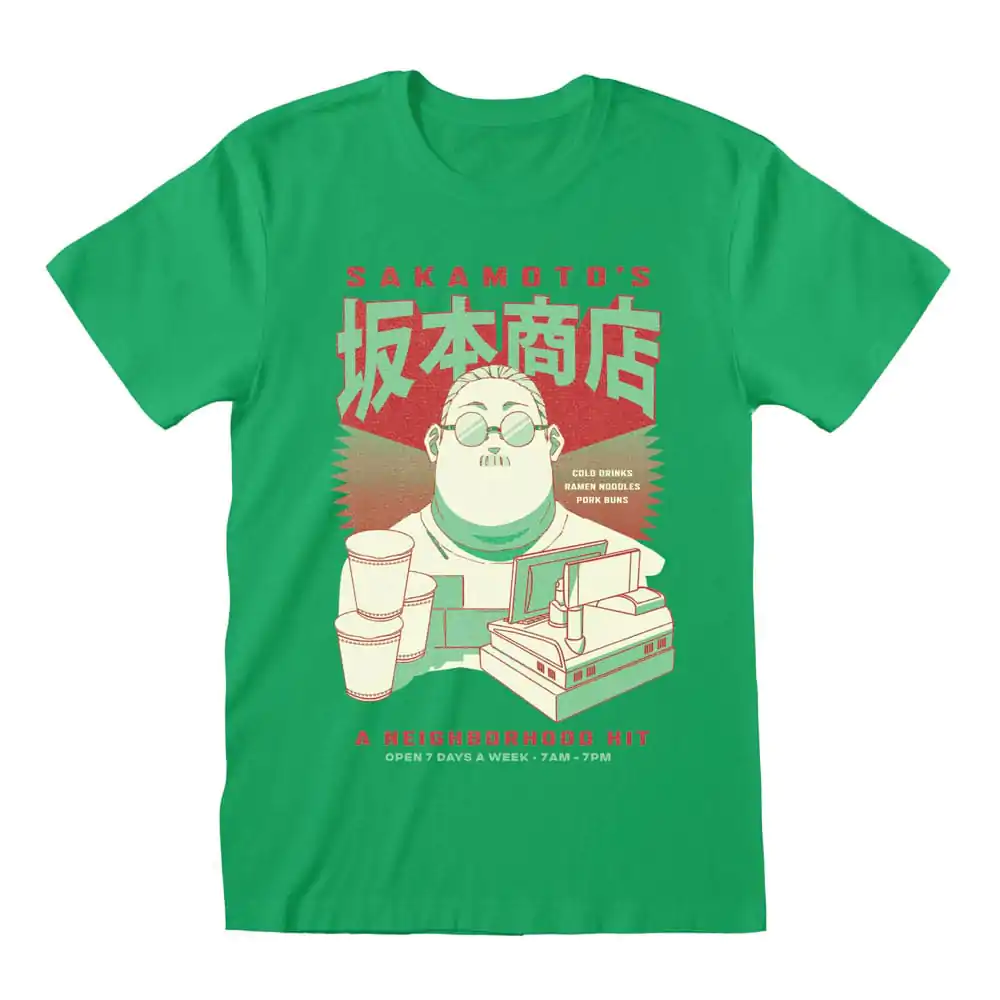 Sakamoto Days T-Shirt Grün Produktfoto
