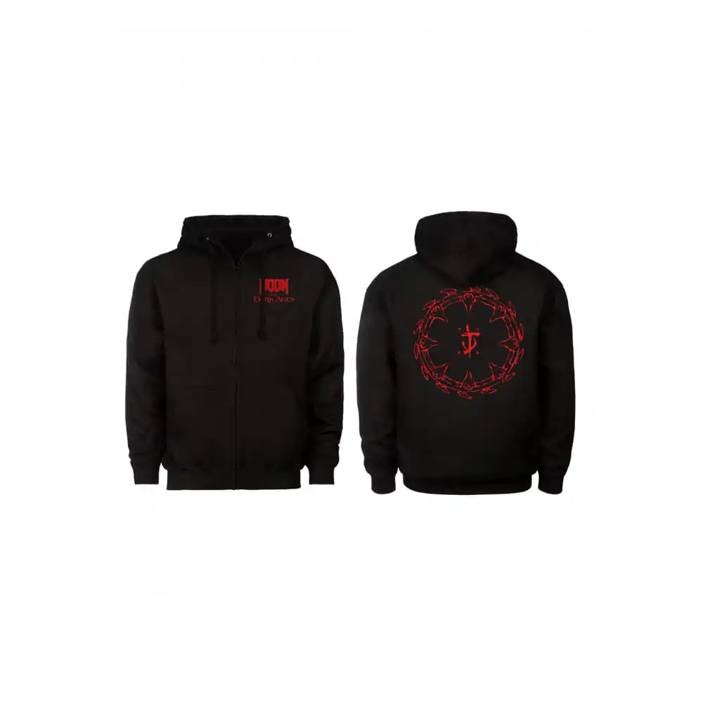 Doom The Dark Ages Kapuzenpullover Analog Shield Produktfoto