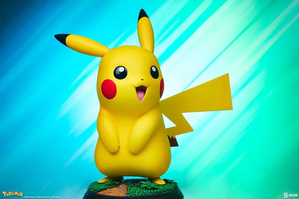 Pokémon Lebensgroße Statue Pikachu 47 cm Produktfoto