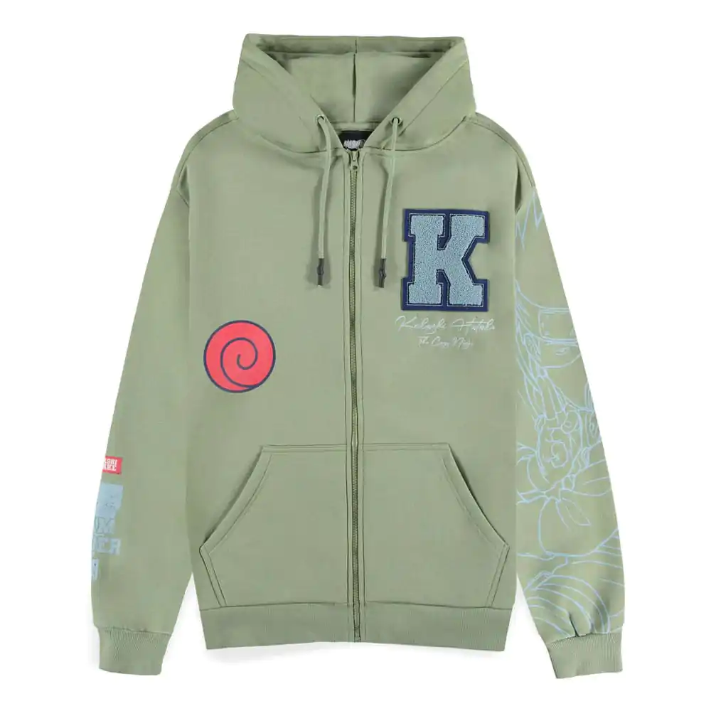 Naruto Zipper Kapuzenpullover Kakashi Produktfoto