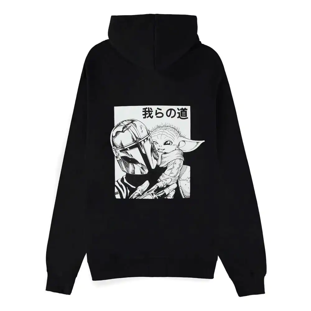 Star Wars The Mandalorian Grogu Kapuzenpullover mit Reißverschluss Produktfoto