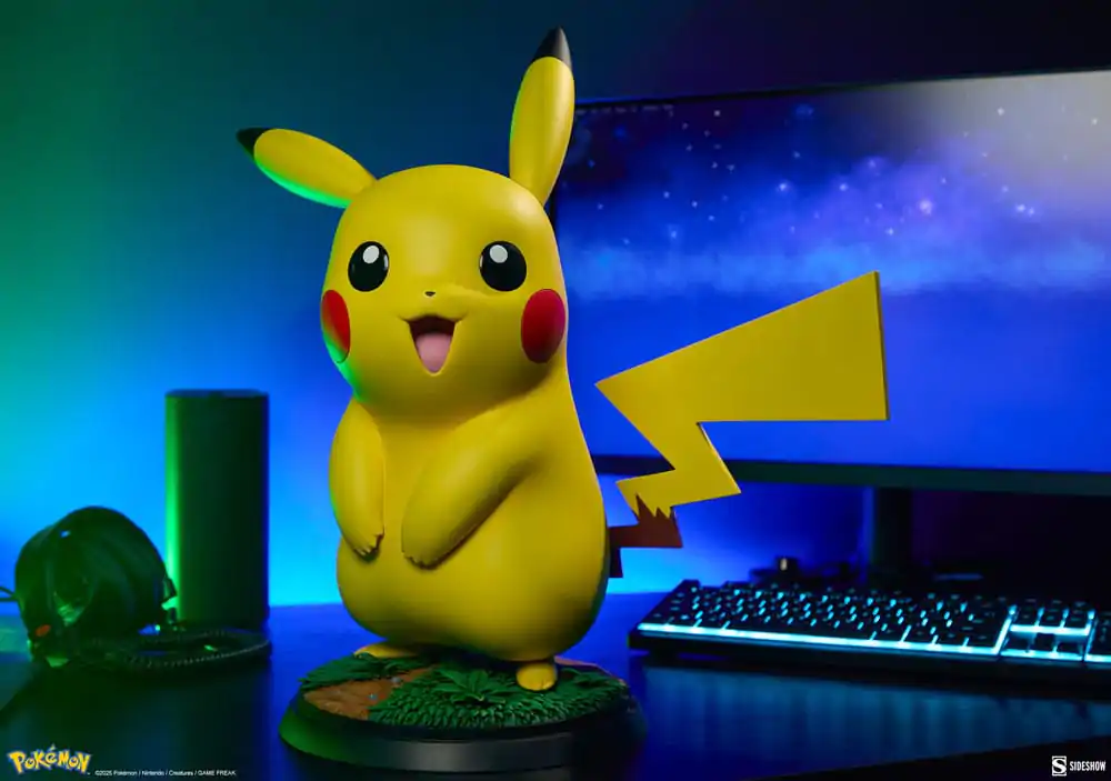 Pokémon Lebensgroße Statue Pikachu 47 cm Produktfoto