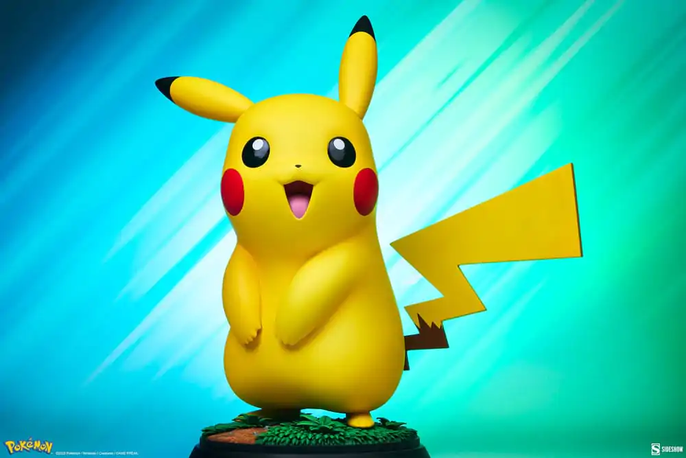 Pokémon Lebensgroße Statue Pikachu 47 cm Produktfoto