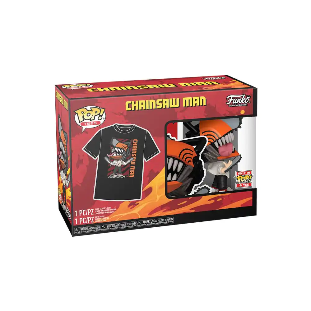 Chainsaw Man Funko POP! & T-Shirt Box Chainsaw Man Leaping Produktfoto