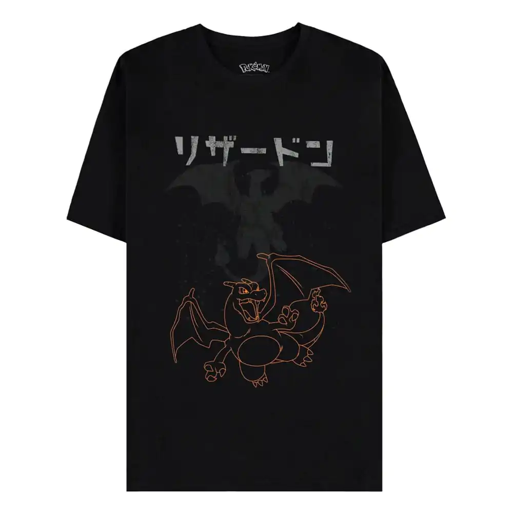 Pokémon T-Shirt Rotes Glurak  Produktfoto