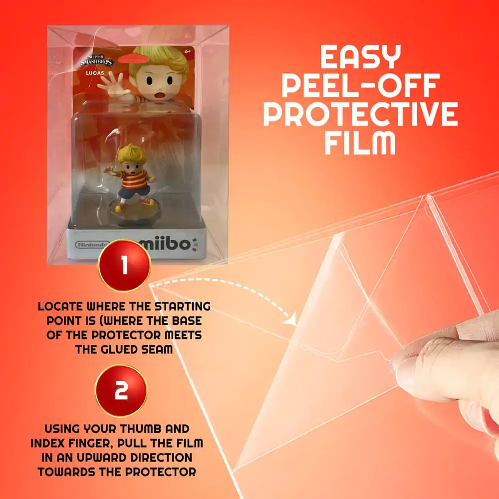 PET Schutzhüllen 10er-Pack für Amiibo Figures Produktfoto