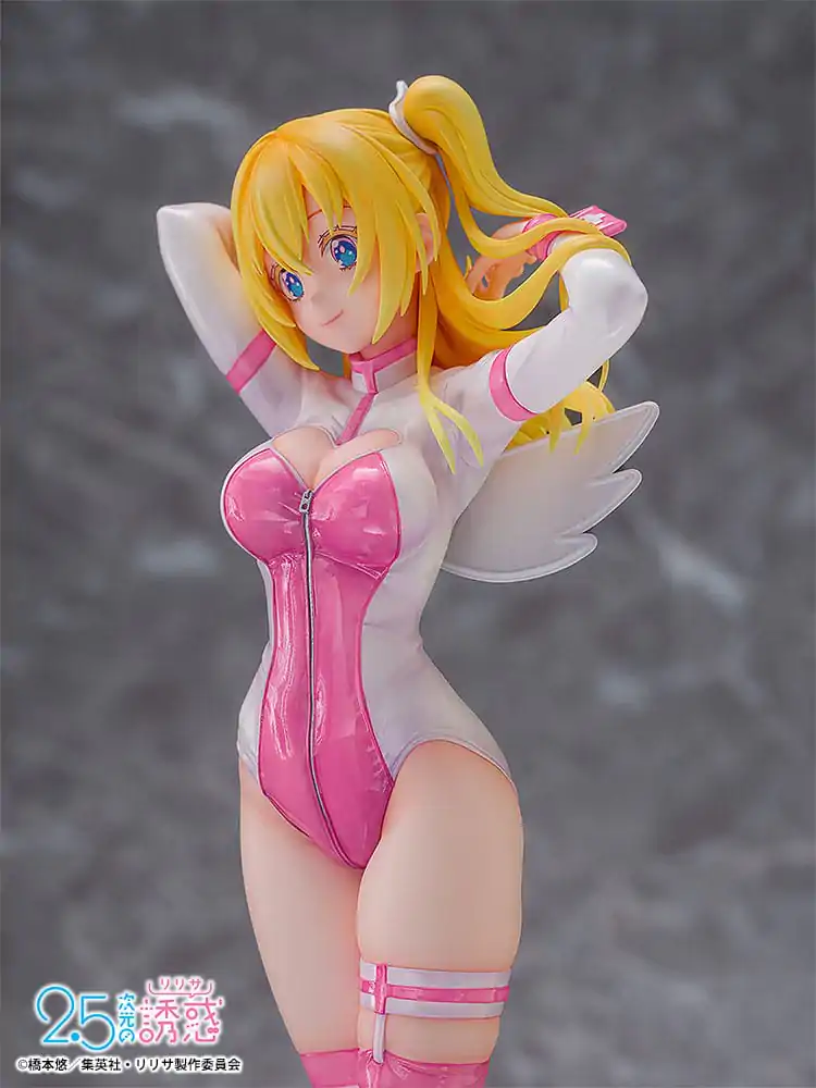 2.5 Dimensional Seduction PVC Statue 1/7 Liliel Angel School spin-off Training Suit/Ririsa 25 cm Produktfoto