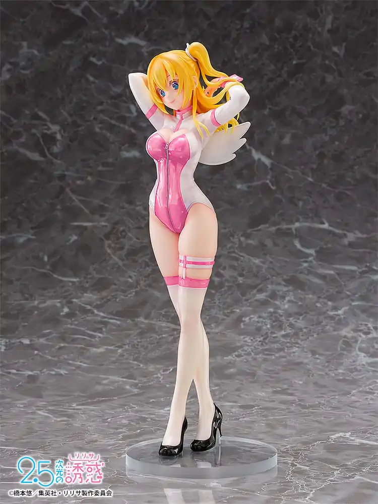 2.5 Dimensional Seduction PVC Statue 1/7 Liliel Angel School spin-off Training Suit/Ririsa 25 cm Produktfoto