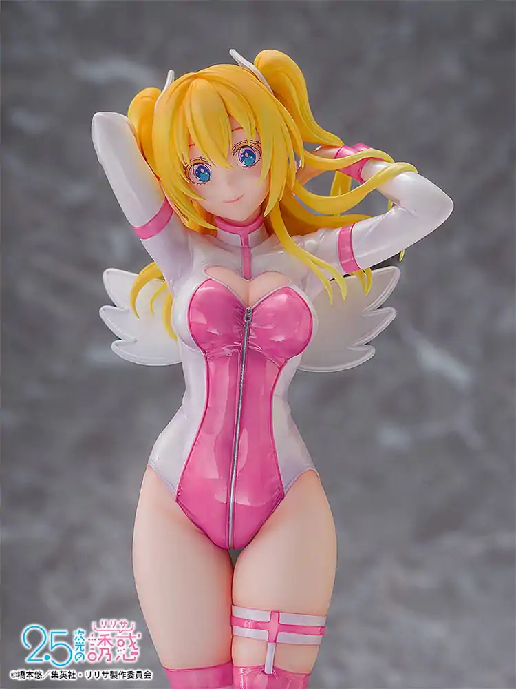 2.5 Dimensional Seduction PVC Statue 1/7 Liliel Angel School spin-off Training Suit/Ririsa 25 cm Produktfoto