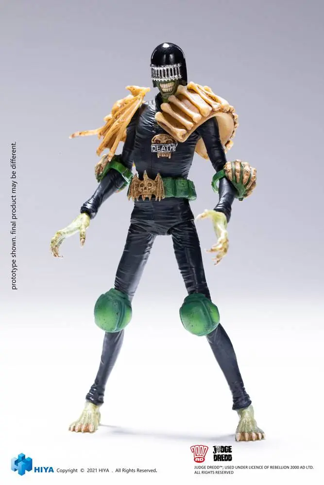 2000 AD Exquisite Mini Actionfigur 1/18 Judge Death 10 cm Produktfoto