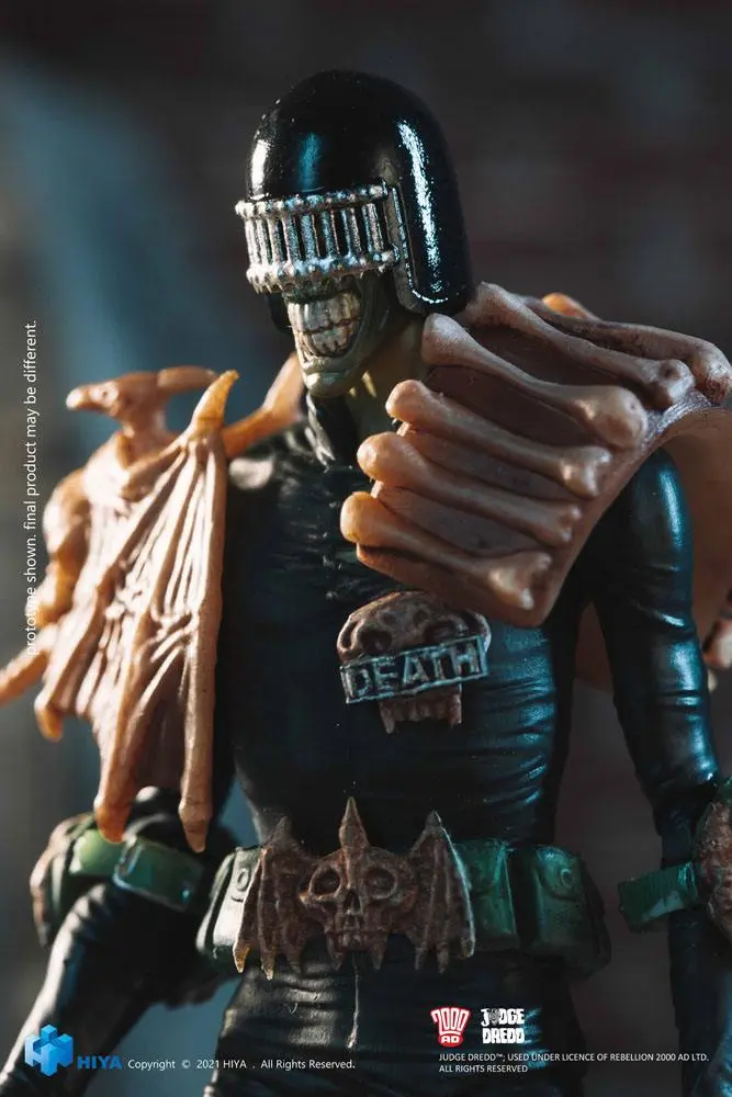 2000 AD Exquisite Mini Actionfigur 1/18 Judge Death 10 cm Produktfoto