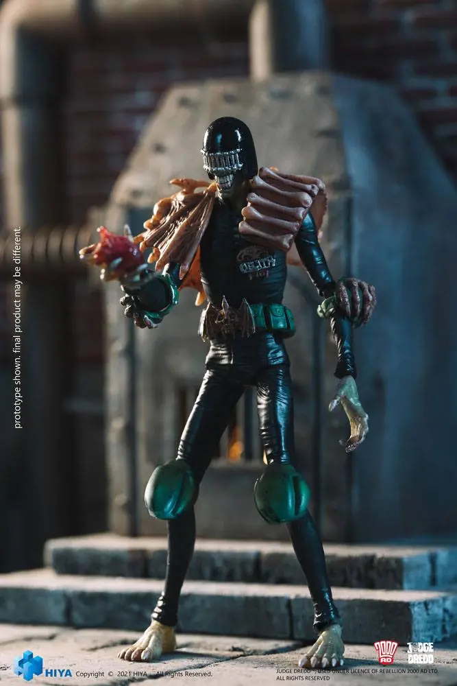 2000 AD Exquisite Mini Actionfigur 1/18 Judge Death 10 cm Produktfoto