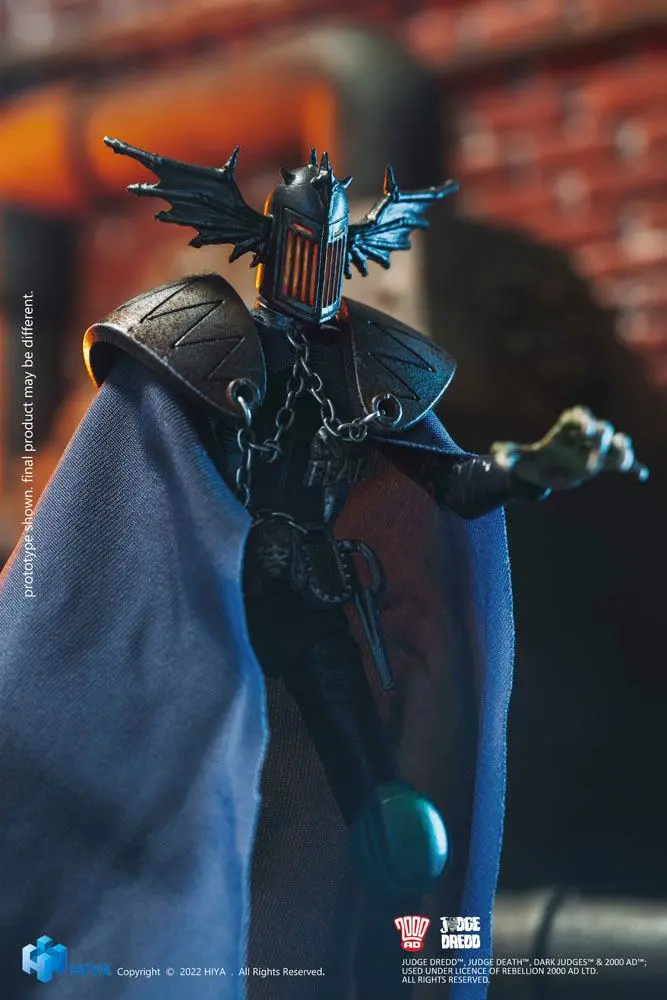 2000 AD Exquisite Mini Actionfigur 1/18 Judge Fear 10 cm Produktfoto