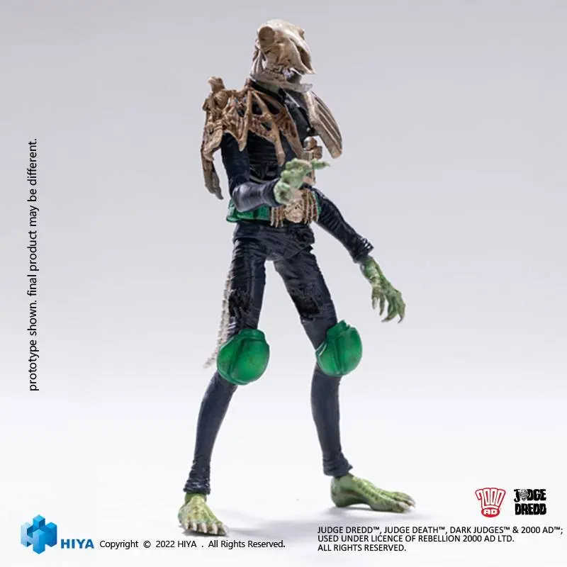 2000 AD Exquisite Mini Actionfigur 1/18 Judge Mortis 11 cm Produktfoto