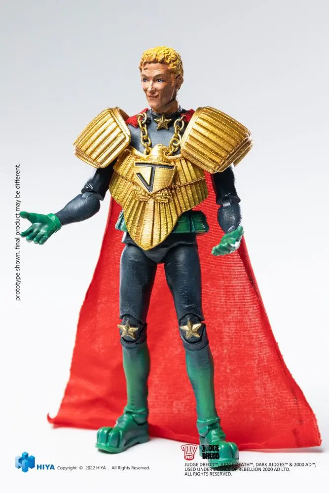 2000 AD Exquisite Mini Actionfigur 1/18 Chief Judge Caligula 10 cm Produktfoto
