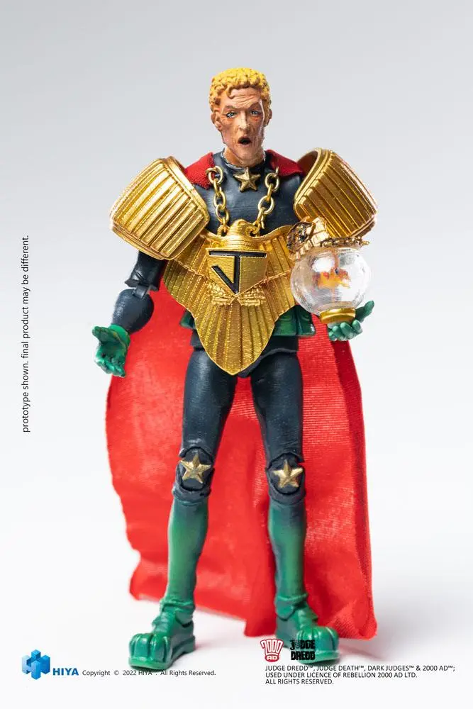 2000 AD Exquisite Mini Actionfigur 1/18 Chief Judge Caligula 10 cm Produktfoto