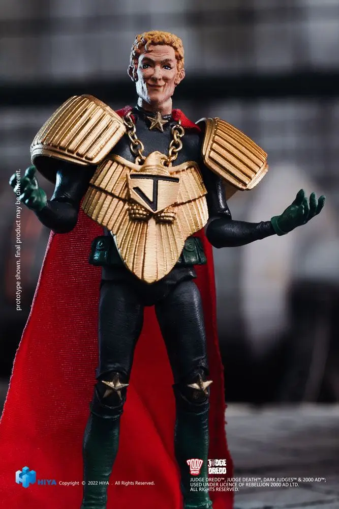 2000 AD Exquisite Mini Actionfigur 1/18 Chief Judge Caligula 10 cm Produktfoto