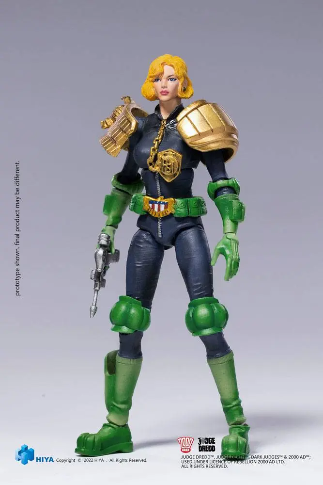 2000 AD Exquisite Mini Actionfigur 1/18 Judge Anderson 10 cm Produktfoto