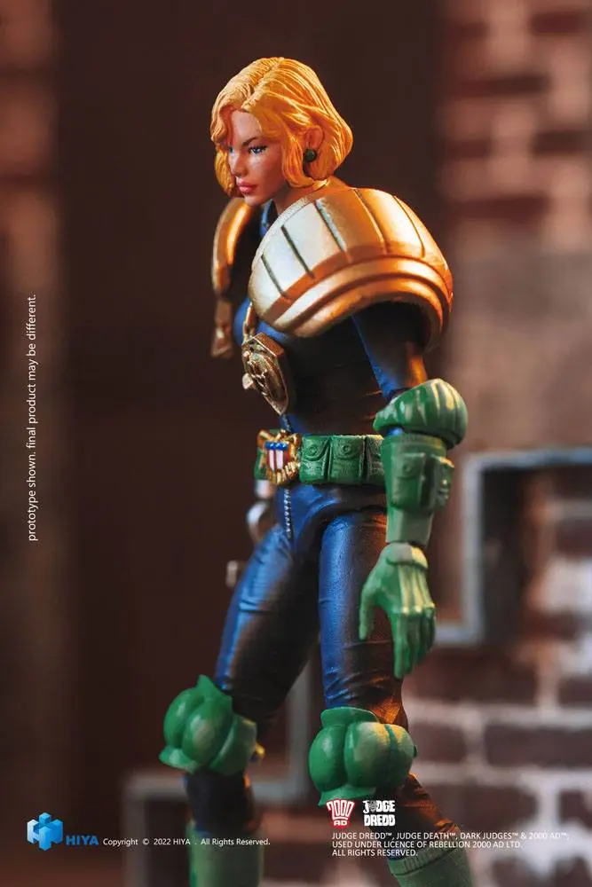 2000 AD Exquisite Mini Actionfigur 1/18 Judge Anderson 10 cm Produktfoto