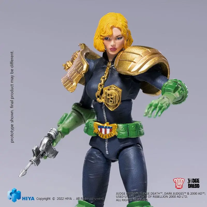 2000 AD Exquisite Mini Actionfigur 1/18 Judge Anderson 10 cm Produktfoto