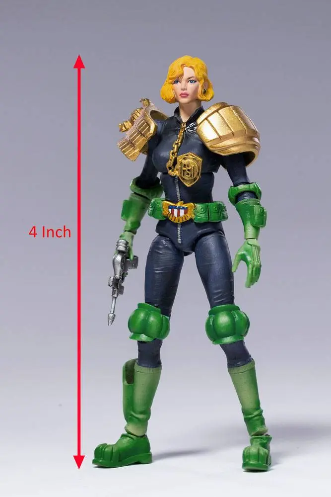 2000 AD Exquisite Mini Actionfigur 1/18 Judge Anderson 10 cm Produktfoto