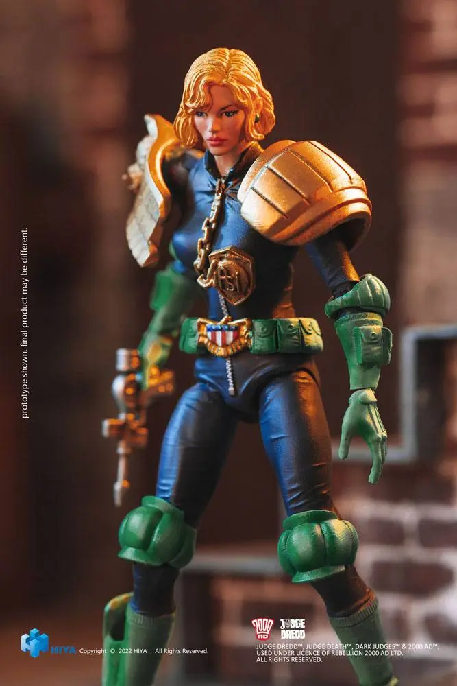 2000 AD Exquisite Mini Actionfigur 1/18 Judge Anderson 10 cm Produktfoto