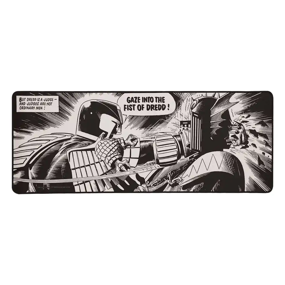 2000 AD Schreibtischunterlage & Untersetzer Set Judge Dredd Produktfoto