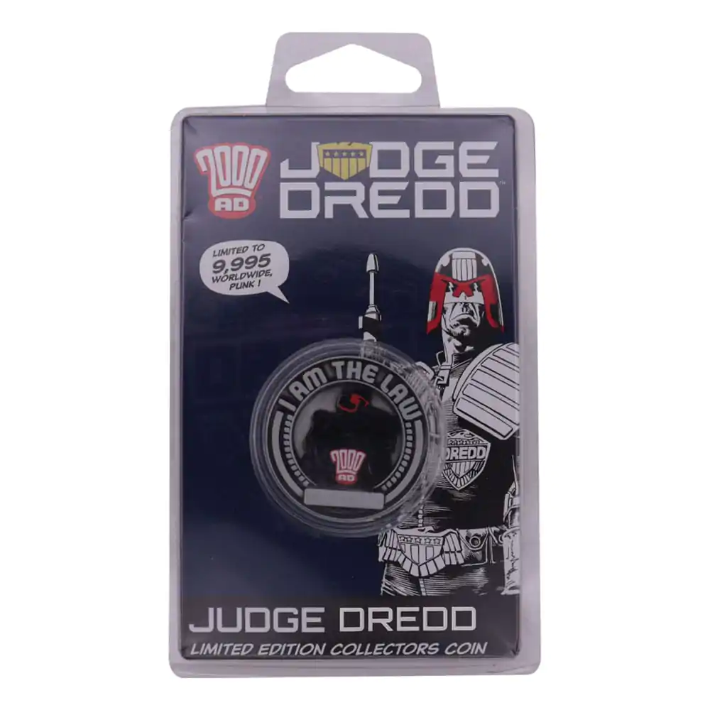 2000 AD Sammel-Münze Judge Dredd Mega-City One Limited Edition Produktfoto