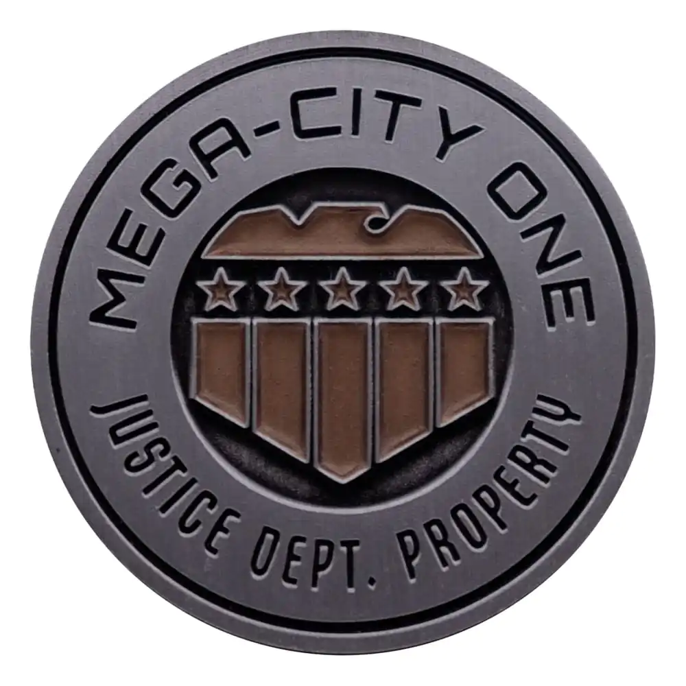 2000 AD Sammel-Münze Judge Dredd Mega-City One Limited Edition Produktfoto