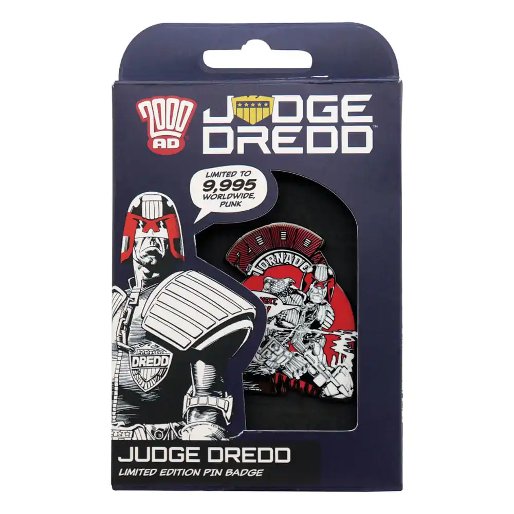 2000 AD Pin Anstecker Judge Dredd You're Next Punk Limitierte Auflage Produktfoto