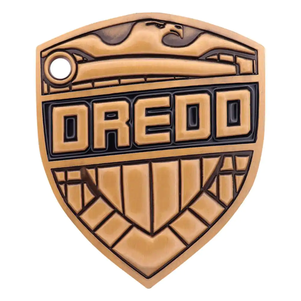 2000 AD Nachbildung Judge Dredd Abzeichen Limitierte Auflage Produktfoto
