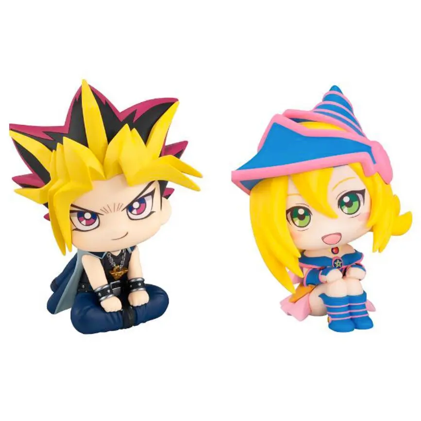 Yu-Gi-Oh! Duel Monsters Look Up PVC Statuen Yami Yugi & Dark Magician Girl Set 11 cm termékfotó