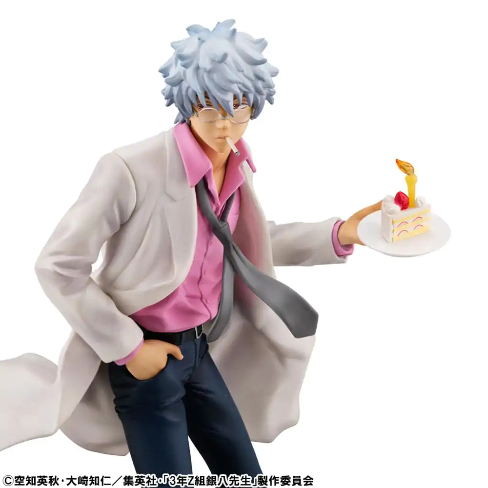 3-Z Ginpachi Sensei G.E.M. Series PVC Statue Ginpachi Sakata Reiwa Ver. 22 cm Produktfoto
