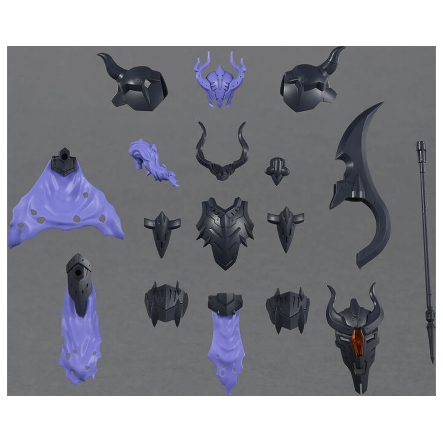 30 Minuten Fantasy Class Up Rüstung Rosan Warior Modellbausatz Zubehörpaket Produktfoto